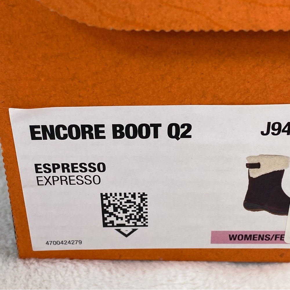 NEW Merrell Womens Encore Q2 Leather Espresso Mid-Calf Winter Snow Boots J94904 - Picture 12 of 12